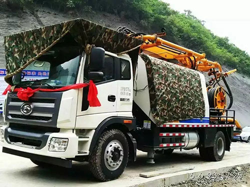 噴射混凝土機械手施工 噴射混凝土機械手施工
