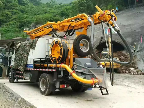 噴射混凝土機(jī)械手施工 噴射混凝土機(jī)械手施工