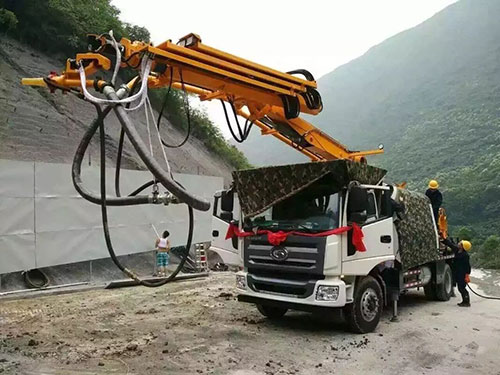 噴射混凝土機(jī)械手施工 噴射混凝土機(jī)械手施工