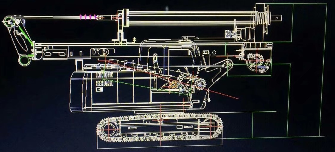 機鎖桿旋挖鉆機 機鎖桿旋挖鉆機